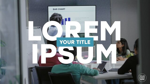 Modern Corporate Business Slideshow Showcase Intro