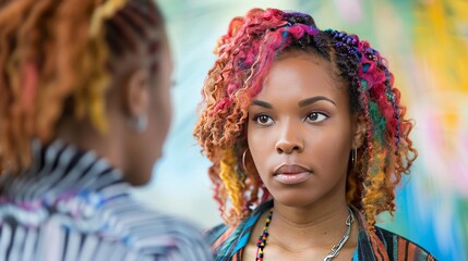 Counselors empowering words. supportive and encouraging session for personal growth