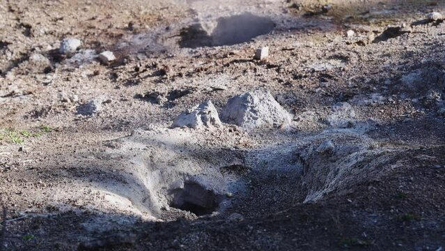 Geothermal Features Yellowstone National Park, August 27, 2023