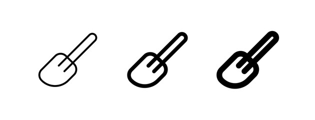 Editable spatula, turner, spreader vector icon. Bakery, cooking, appliances, kitchenware, food. Part of a big icon set family. Perfect for web and app interfaces, presentations, infographics, etc
