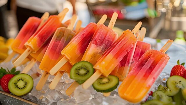 As the event comes to an end guests are sent off with goodie bags filled with homemade fruitinfused popsicles and a recipe booklet to recreate the treats at home.