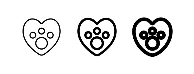 Editable pet, animal care vector icon. Veterinary, animal, pet care, pet shop. Part of a big icon set family. Perfect for business, web and app interfaces, presentations, infographics, etc