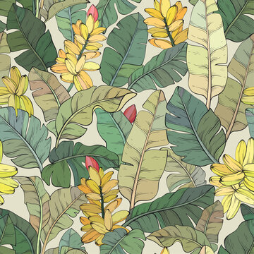 Tropical Banana Girl