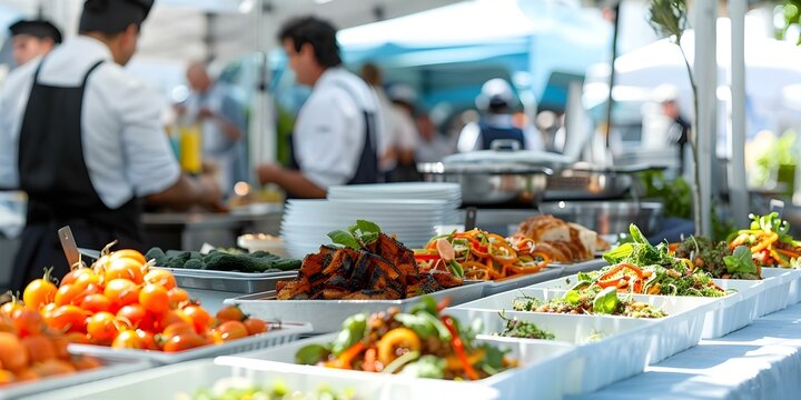Exploring the fusion of classic and seasonal flavors at food festivals in top culinary cities. Concept Food Festivals, Culinary Cities, Classic Flavors, Seasonal Ingredients, Fusion Cuisine