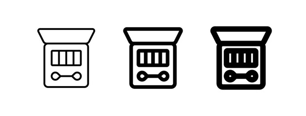 Editable eyeshadow vector icon. Cosmetics, makeup, skincare, beauty. Part of a big icon set family. Perfect for web and app interfaces, presentations, infographics, etc