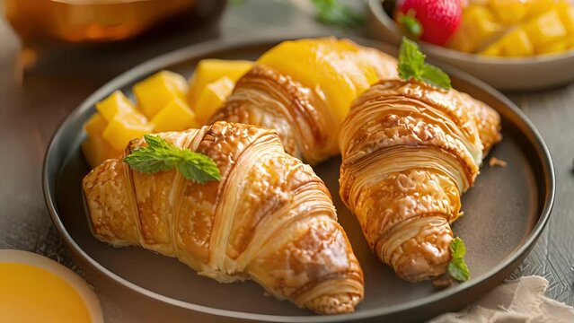 Why settle for a basic breakfast when you can have a tropical pastry and coffee morning that brings a burst of flavor and color to your day