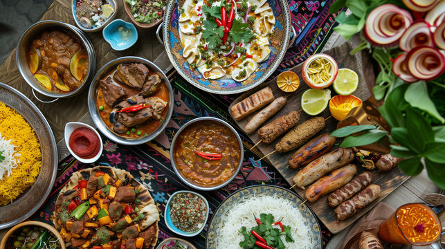 An exclusive Persian banquet is a real feast for the palate, during which the most refined and aromatic traditional specialties are served.