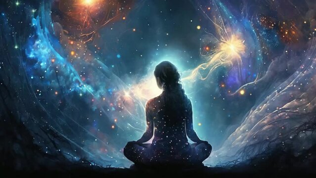 Meditation helps you explore your deep inner world and find harmony