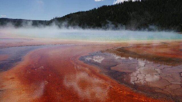 Geothermal Beauty of Yellowstone National Park, August 27, 2023