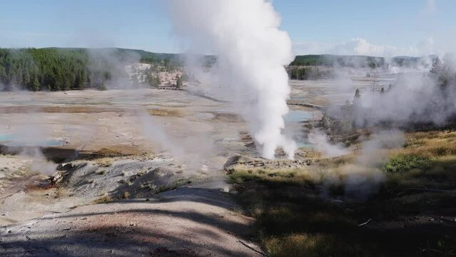 August 27, 2023, Yellowstone National Park Geothermal Features