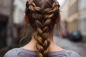 Dutch Braid - Similar to a French braid, but with an inverted technique, where strands are crossed under rather than over, resulting in a distinctive and textured appearance 