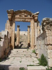 Fototapeta premium Cathedral, Jerash Archaeological Site, Jordan