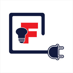 F letter special vector logo design