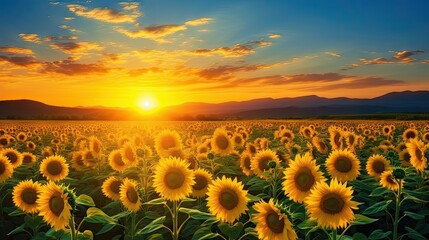 Obraz premium sunflower UHD Wallpaper