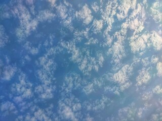 Sky background on sunset. Nature abstract composition