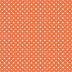 Simple, seamless polka dot background