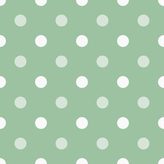 Simple, seamless polka dot background