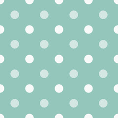Simple, seamless polka dot background
