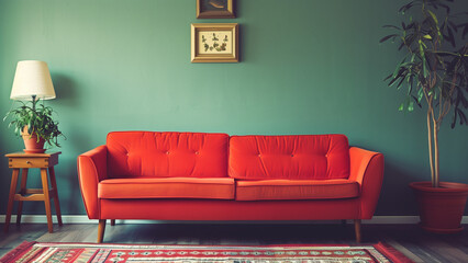 Elegant Modern Sofa Design in Contemporary Living Room Interior, luxury interior design, luxury art work in home