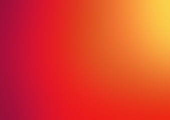 Colorful red yellow orange and pink gradient abstract summer sunlight effect luxury elegant decorative background web template banner app graphic presentation design  free space for text	
