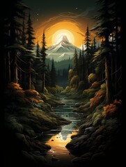 Hiking and Forest T-Shirt