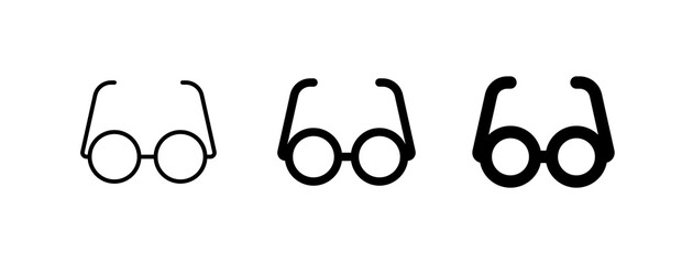 Editable reading glasses vector icon. Part of a big icon set family. Perfect for web and app interfaces, presentations, infographics, etc
