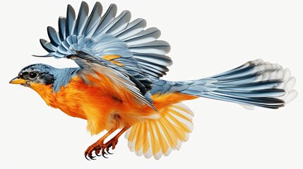 Naklejka premium Robin UHD Wallpaper