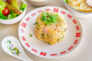 レンチンぱらぱらチャーハン