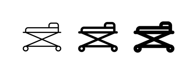 Editable stretcher vector icon. Part of a big icon set family. Perfect for web and app interfaces, presentations, infographics, etc