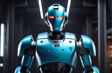 Skull of a human size robot