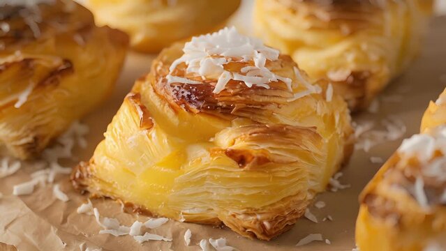 From pineapple danishes to coconut macaroons this tropical pastry and coffee morning has soing for everyone to enjoy.