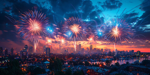 4th of July fireworks