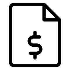 money line icon vector illustration  isolated on white background