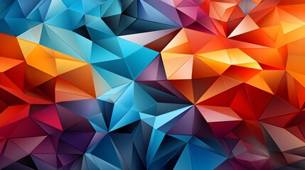 Geometric patterns - modern geometric wallpaper: vivid colors and sharp lines in seamless pattern - digital artwork
