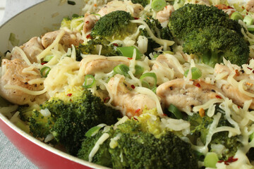 Broccoli Chicken Stir-Fry with Rice: One-Pot Dish