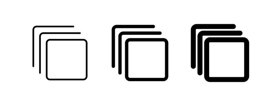 Editable layer stack vector icon. Part of a big icon set family. Perfect for web and app interfaces, presentations, infographics, etc