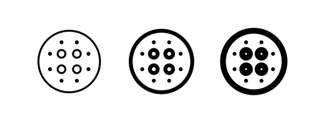 Editable lens blur vector icon. Part of a big icon set family. Perfect for web and app interfaces, presentations, infographics, etc