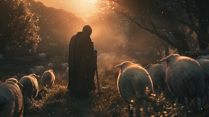 Good Shepherd Inspirational Bible Verse
