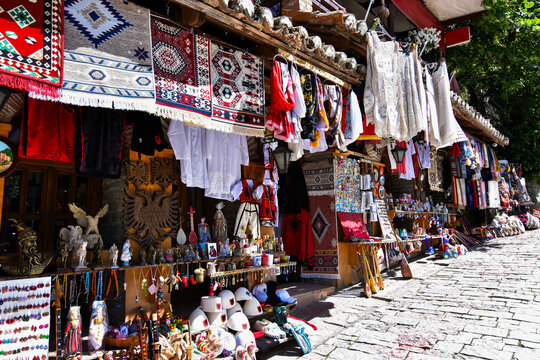 Alter Basar in Kruje / Kruja in Albanien