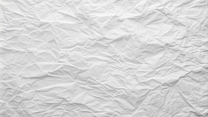 Naklejka premium crumpled white paper background