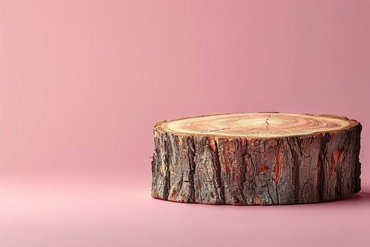 A log is on a pink background - Powered by Adobe