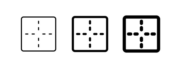 Editable outer border vector icon. Part of a big icon set family. Perfect for web and app interfaces, presentations, infographics, etc