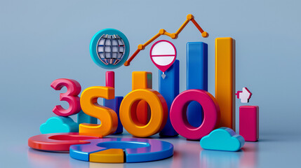  3D scatter plot showing correlation between customer satisfaction and sales performance, with an interactive tooltip highlighting key data points
