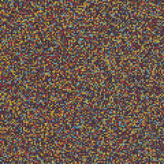 Geometric background featuring gradiented squares in multiple colors. Earthy tones with a touch of blue. Breathtaking vector illustration.