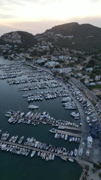 Aerial video over Avinguda de Gabriel Roca i Garc&iacute;as, Palma de Mallorca island, Spain
