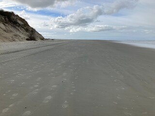 Ein herrlicher Wintertag auf der ostfriesischen Nordseeinsel Juist.