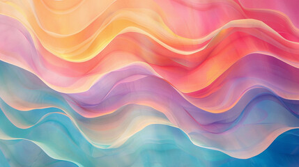Fototapeta premium abstract background with waves, colorful background