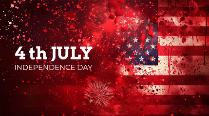 Vector 4th of july usa independence day