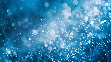 Obraz premium Starry sky background with tiny glowing particles and bokeh lights