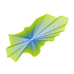 Itapua color map illustration
